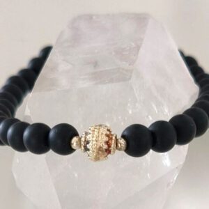 armband onyx und 925 sterling silber